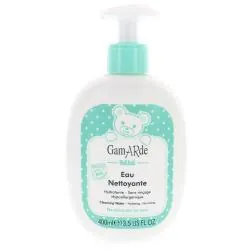 GAMARDE bébé Eau nettoyante bio flacon 400ml