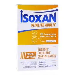 ISOXAN Adulte 20 comprimés effervescents