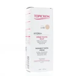 TOPICREM Hydra+ Crème teintée éclat light SPF40 40ml