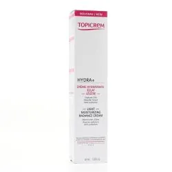 TOPICREM Hydra+ Crème hydratante éclat légère tube 40ml
