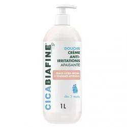 CICA BIAFINE Crème douche hydratante anti-irritations flacon 1l