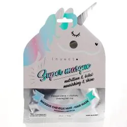 INUWET Super masque Masque crème cheveux nuit 30ml + charlotte