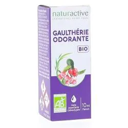 NATURACTIVE Huile Essentielle Bio Gaulthérie Odorante flacon 10ml
