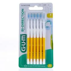 GUM n°2114 Brossettes interdentaires proxabrush bi direction x6 1.4 mm