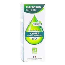 PHYTOSUN AROMS Huile essentielle de cyprès bio 10ml