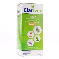 CLARIVER Solution buvable toux sèche enfant 175ml