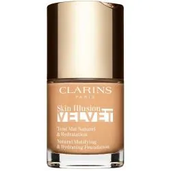 CLARINS Skin Illusion Velvet - Fond de Teint Mat Naturel & Hydratation 108W - Sand 30ml