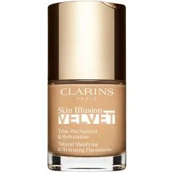 CLARINS Skin Illusion Velvet - Fond de Teint Mat Naturel & Hydratation 110N - Honey 30ml