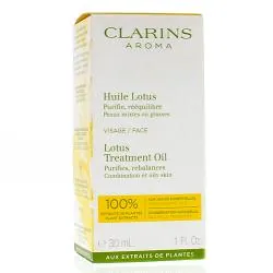 CLARINS Huile Lotus peaux mixtes ou grasses 30ml