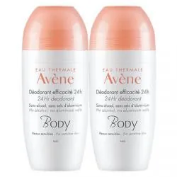 AVÈNE Body - Déodorant efficacité 24h lot 2*50ml