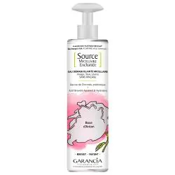 GARANCIA Source micellaire enchantée - Eau démaquillante parfum rose d'antan 400ml
