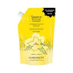 GARANCIA Source micellaire enchantée - Eau démaquillante parfum fleur d'oranger eco-recharge 400ml