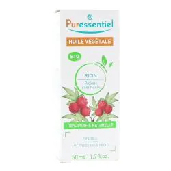 PURESSENTIEL Huile végétale ricin bio 50ml