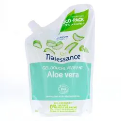 NATESSANCE Gel douche vivifiant Aloe vera eco pack 650ml