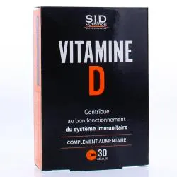 SID NUTRITION Vitamine D 30 gélules