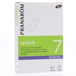 PRANAROM Oleocaps + - Détente bio 30 capsules