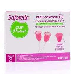 SAFORELLE Cup confort Pack confort 12h taille 2