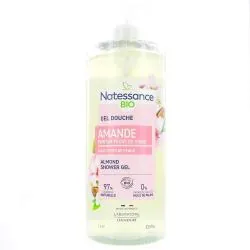 NATESSANCE Gel douche amande parfum pêche de vigne bio 1l