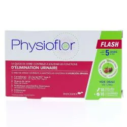 SAFORELLE Physioflor Flash élimination urinaire 10 gélules et 10 comprimés