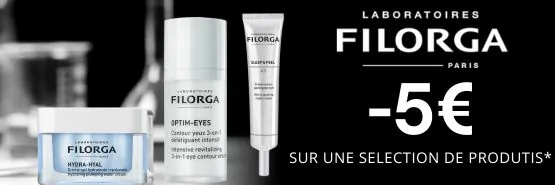 FILORGA -5€ sur une sélection
