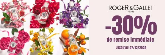 ROGER & GALLET -30% sur une sélection