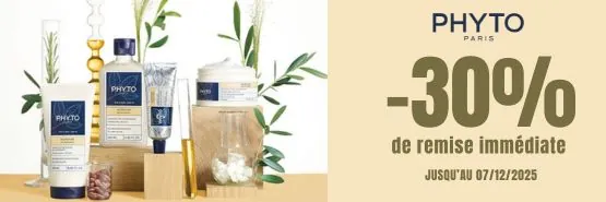 PHYTO -30% sur une sélection