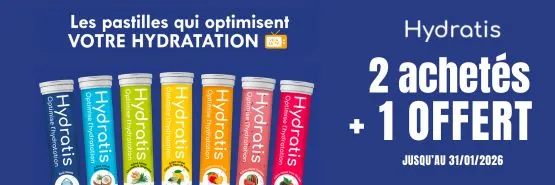 HYDRATIS 3 achetés = 2 payés
