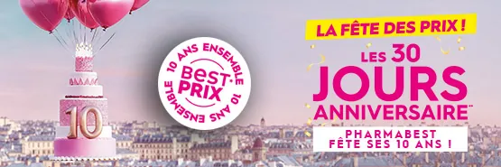 Les promos anniversaire Pharmabest