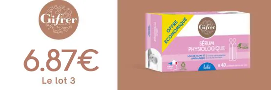 GIFRER 5.97€ les 3